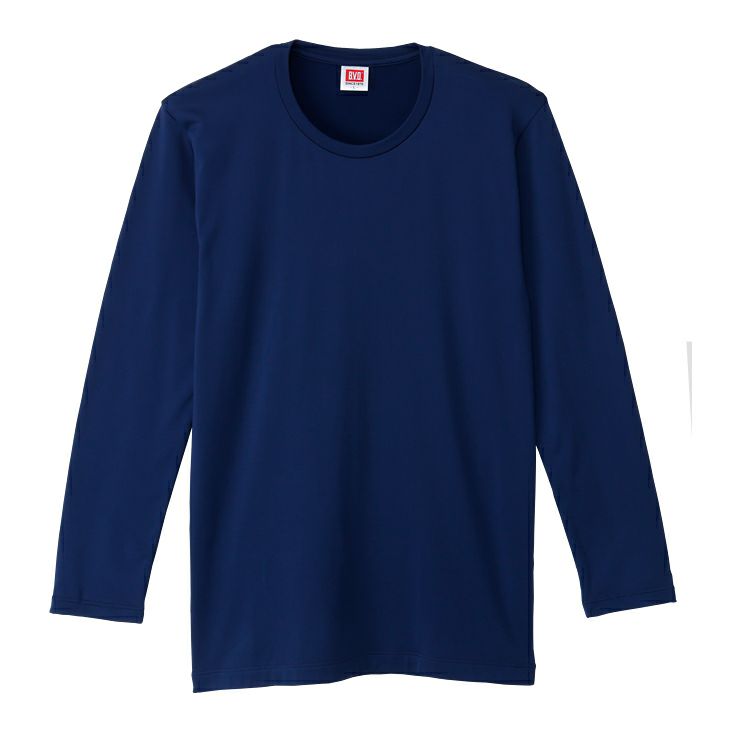 BVD 瞬暖 裏起毛 クルーネック長袖Tシャツ （M/L/LL） GR077 
