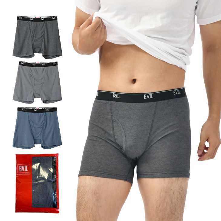 吸水速乾 BVD ボクサーパンツ 2枚セット 【M/L/LL】 rt282-2p