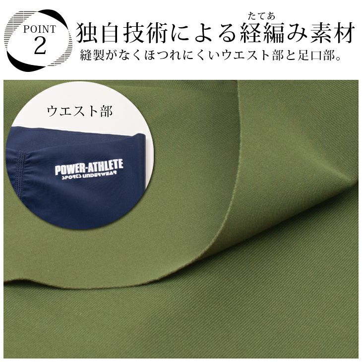 BVD パワーアスリート フラットフィット ボクサーパンツ
