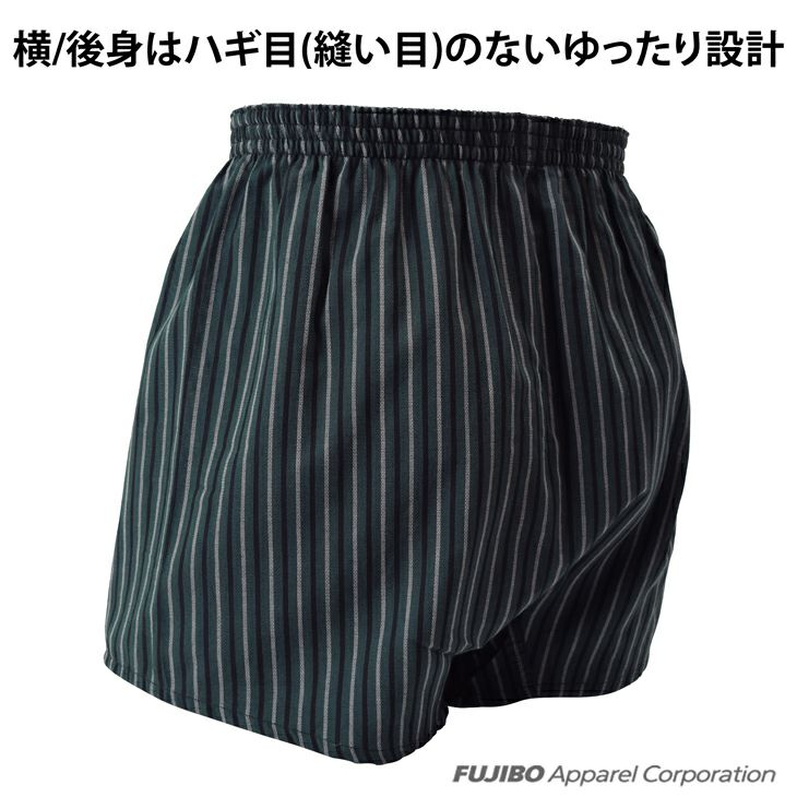 BVD 綿涼 トランクス (前あき) 綿100％ パナマ織 （M/L/LL