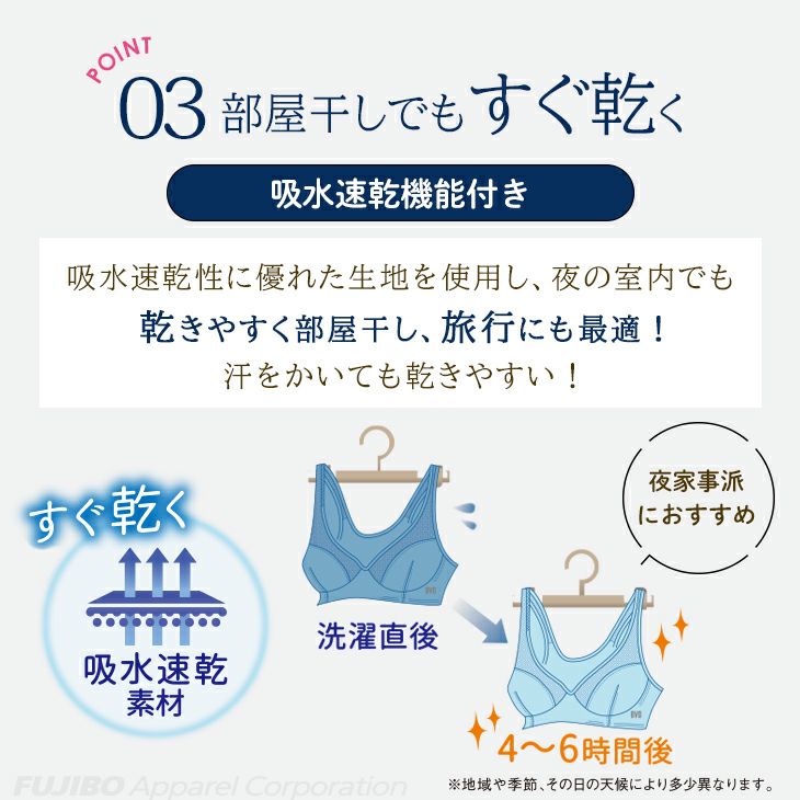BVD 涼ブラ ホールドタイプ ハーフトップ ブラ 軽い ムレにくい
