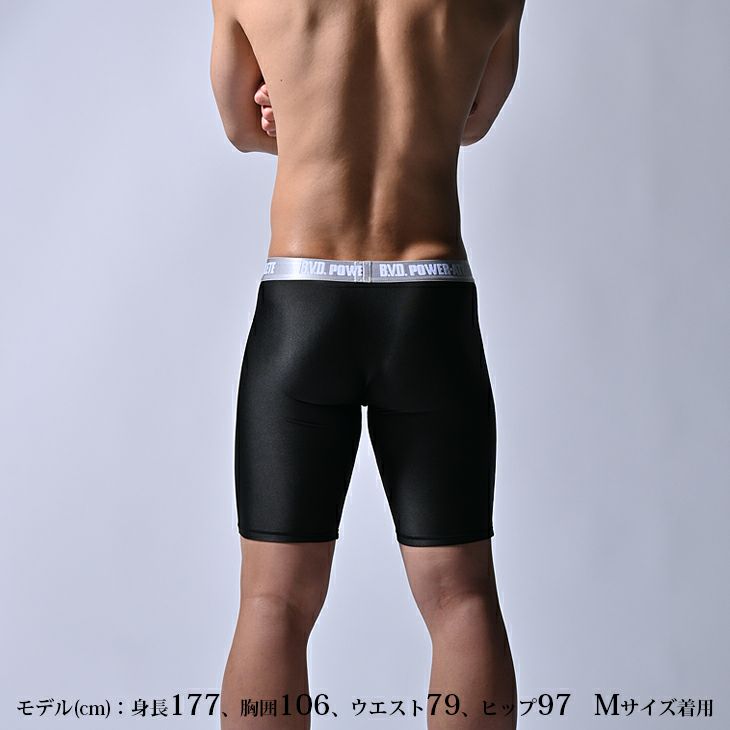 BVD パワーアスリートスタンダード ハーフスパッツ S/M/L/LL WEB限定 