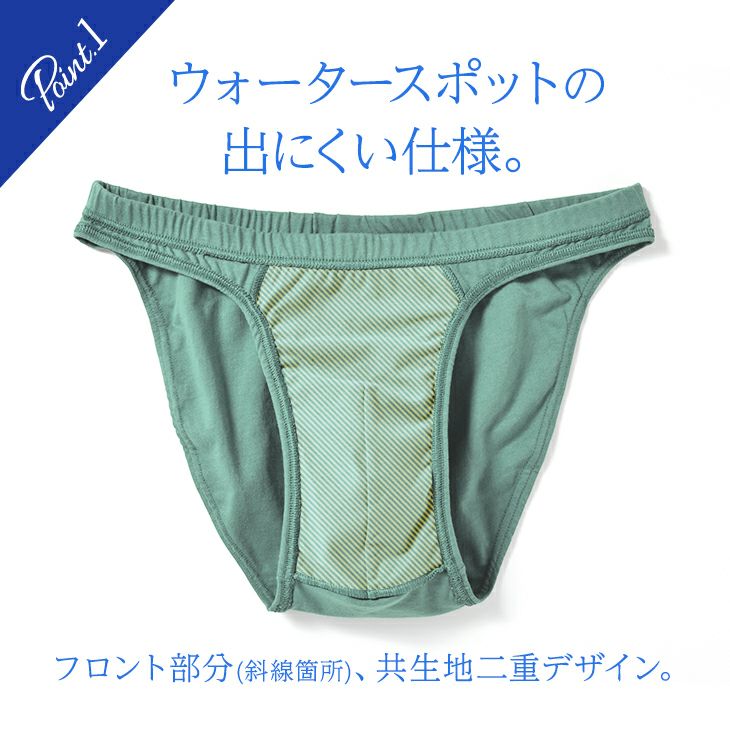BVD 直販限定 綿100％Comfortable リオバック ビキニ （S/M/L