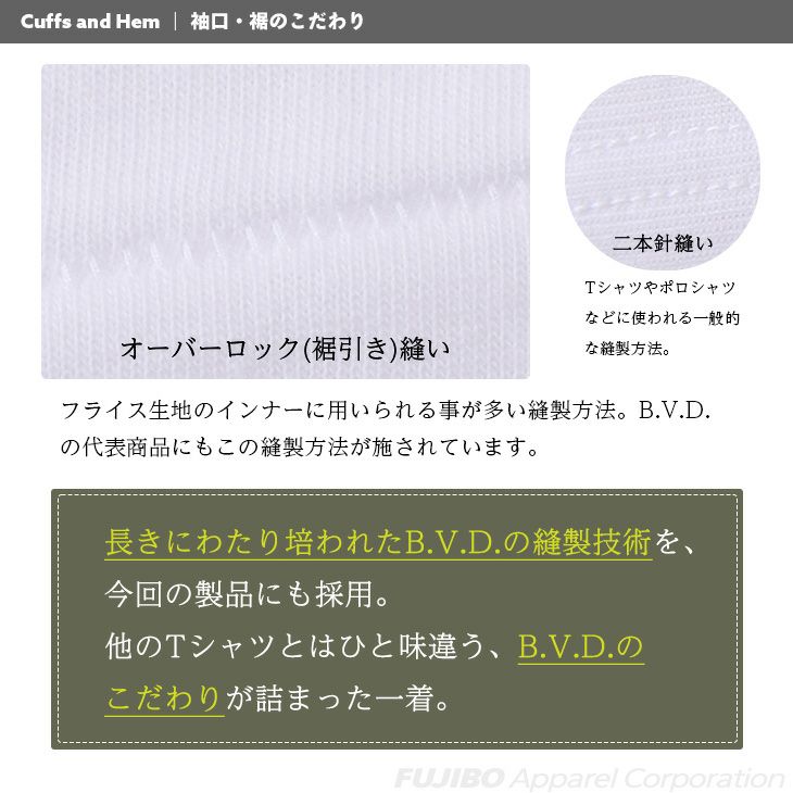 B＆T CLUB (ビーアンドティークラブ) USAコットン×COOL 刺繍入り