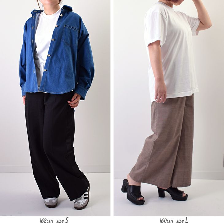 ■AKM■コットン天竺S/S クルーネックルーズフィット Tシャツ クルーネックTシャツ／長袖／ウォッシャブル／ガス焼きコットン