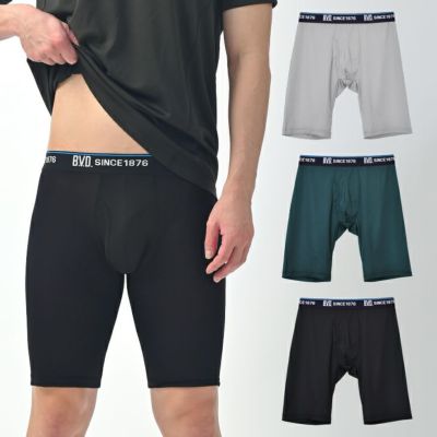 BVD ライトフィット メッシュロングボクサー(前開き) 【M/L/LL BVD ライトフィット メッシュロングボクサー(前開き) 【M/L/LL