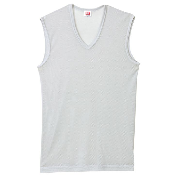 ビンテージ　B.V.D. メッシュT BVD エアーメッシュ Vネックスリーブレス【M/L/LL】GR770